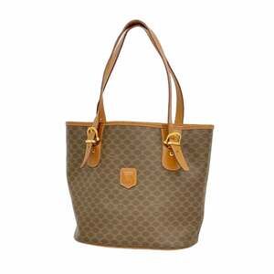 Celine tote bag, Macadam, brown, for women
